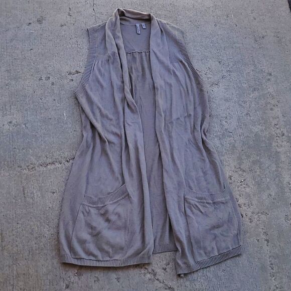 Caslon Duster Sleeveless with Pockets - Picture 1 of 5